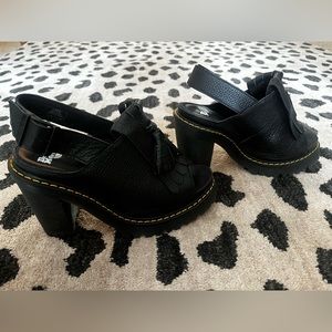 Dr. Martens Seraphina Slingback Kiltie Sandal
